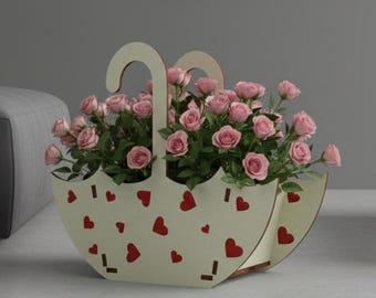 Boxes Flowerpots Houses