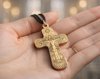 Jesus Christ Cross SVG Laser Cut File (Digital File)