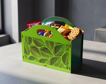 Planos CNC para cajas de madera: Archivos cortados con láser (3 tamaños)