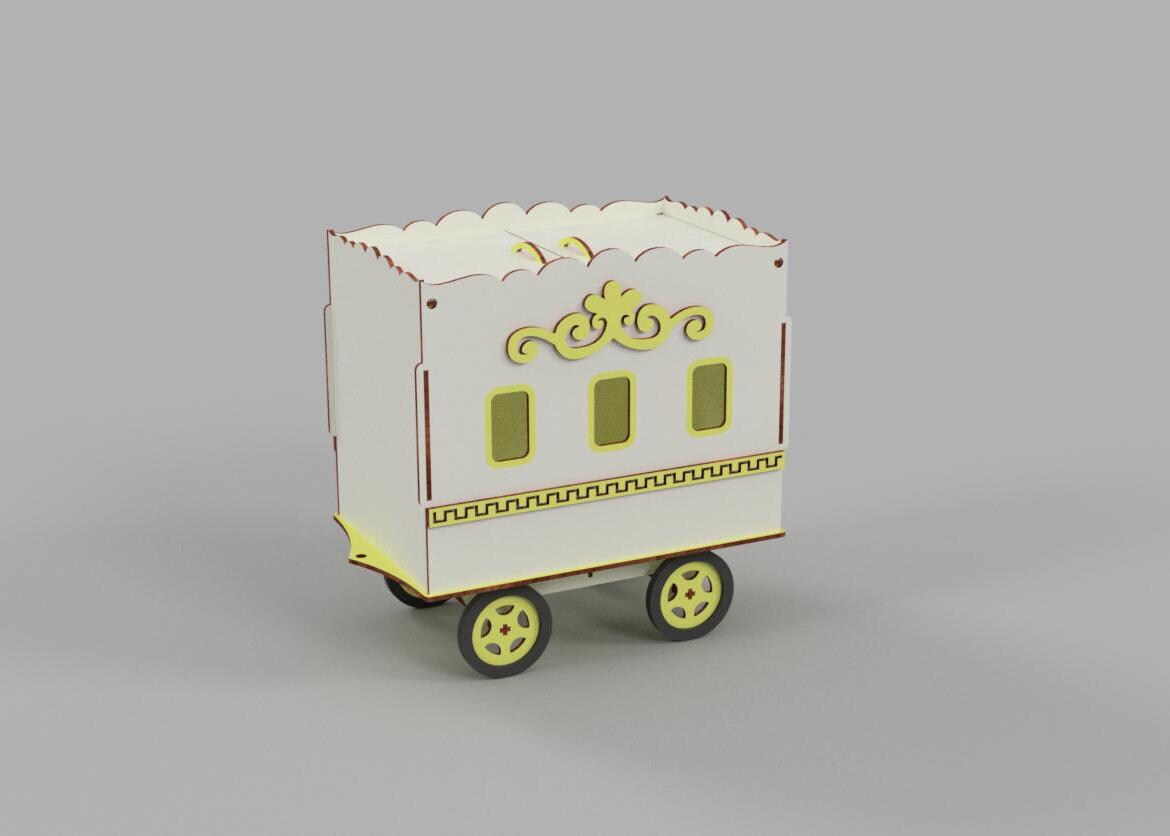 Toy Router Toy Box Truck Plan: CNC Router Files, DIY Toy Storage (digital Download ...