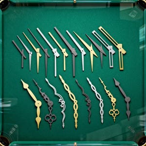 20 Clock Hands SVG Bundle, Laser Cut Files (Digital Download)