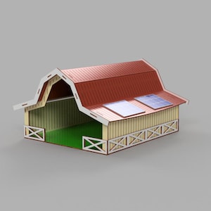 Tier Bauernhof Haus 4,6,8,10,12 mm Haustier Haus Einzigartige personalisierte Indoor-Katze Modernes personalisiertes Haustier-Haus-Katzenmöbel-handgefertigtes Kaninchen-Haus