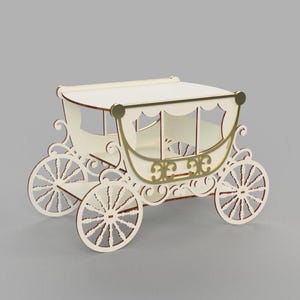 Cupcakes stand laser cutting glowforge svg laser files stand cnc plan plywood laser template file laser Cake Stand 6 mm.