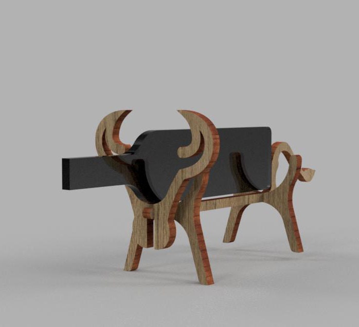 Cow wine bottle holder hotsell
