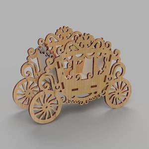 Wagen cnc-Pläne Vektormodell svg dxf cnc-vektordateien Glühlampe plant Wagen-Süßigkeitswagen süßer Ausstellungsstand 4, 6, 8, 10 mm.
