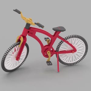 Mountain bike svg 3d puzzle svg wood plans bicycle svg wooden puzzle svg lasercut wood working dxf plans 3,4,6,8 mm