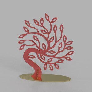 Jewelry Stand Necklace Holder Laser Cut Files necklace hanger earring display 3 sizes.
