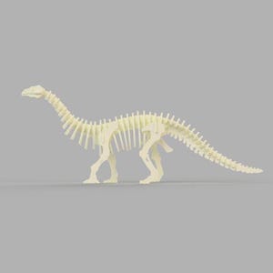 Dinosaur 3d puzzle SVG Laser cut files digital file template Vector Files For Wood Laser Cutting Digital Download 3, 4, 6, 8 mm.