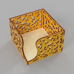 Holz Serviettenhalter Luncheon und Cocktail Serviettenhalter für Küche Küche Dekor Serviettenhalter Cnc Serviettenhalter SVG svg cdr dxf ai - 4 mm.