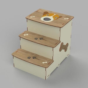Dog house svg wood working dog bed lasercut pet furniture dog house plans dog kennel furniture plan 6 mm