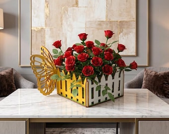 Boxes Flowerpots Houses