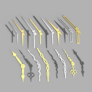 Clock Hands svg Clock Hand cdr Clock Arrows svg Watch Arrows svg Clock Hands Files for Cricut Clock Hands Silhouette cnc dxf for laser