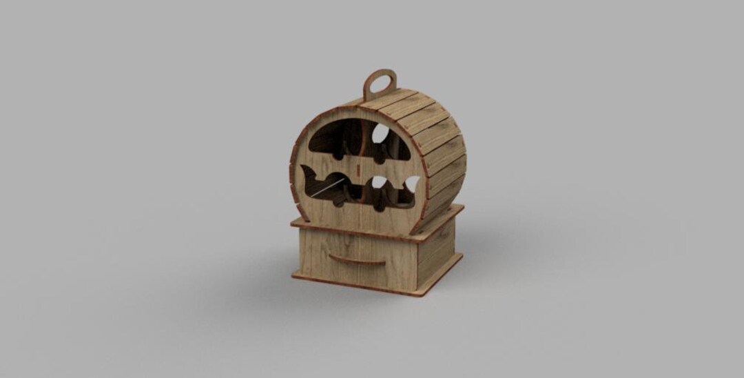 Bottle Bar Holder SVG Wine Rack Laser Cut Files Wine Stand Etsy