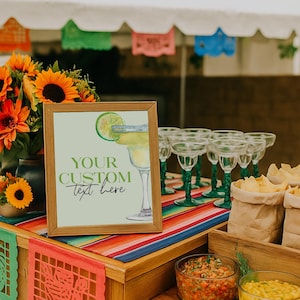 Editable Custom Bachelorette Table Sign Self Edit Template Watercolor Margarita Cocktails Bridal Self Edit Printable Instant Download 2804