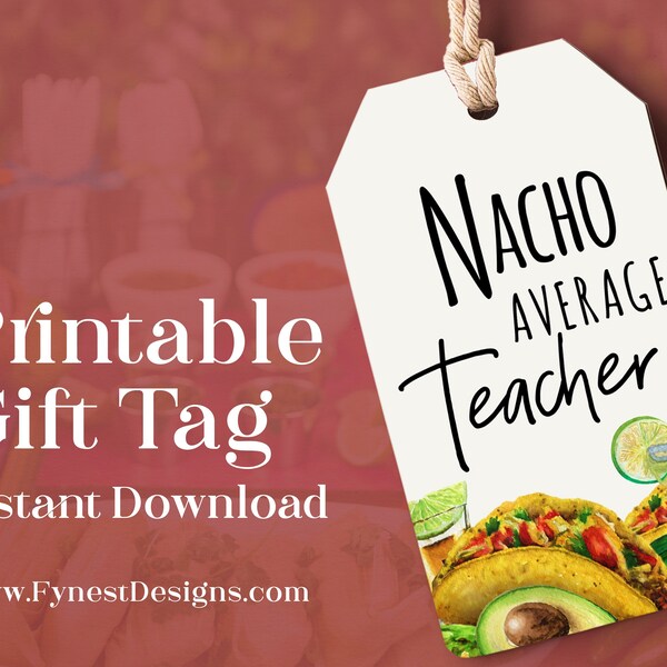 Nacho Average Appreciation Template Etsy Nacho Average Appreciation Template Etsy