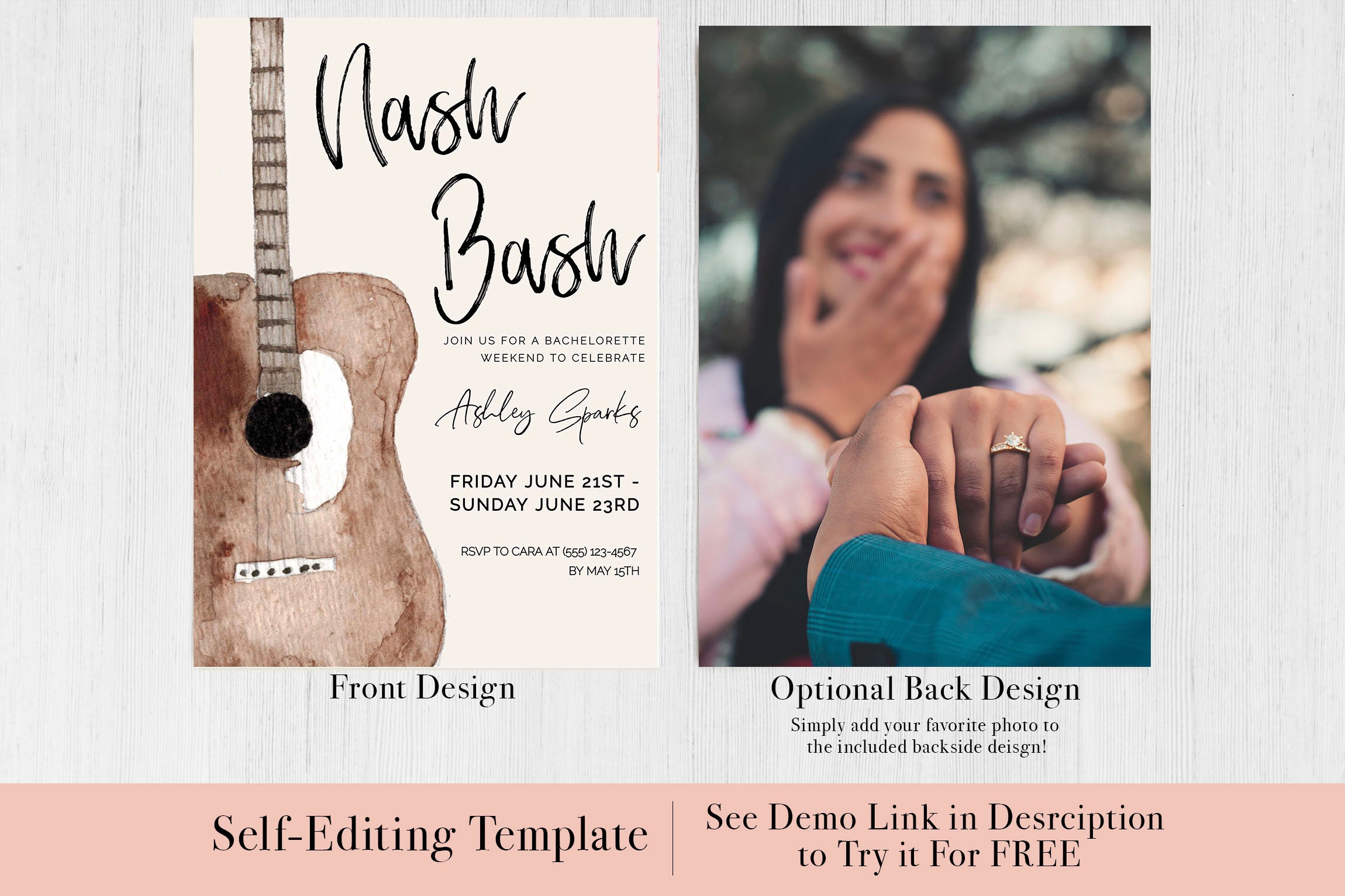 Editable Nash Bash Invitation Printable Nashville Etsy Editable Nash Bash Invitation Printable Nashville Etsy