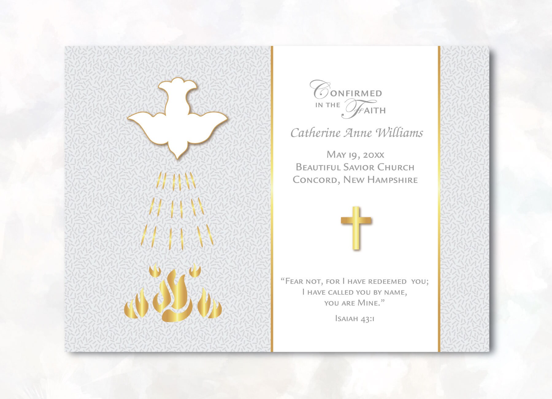 Confirmation Gift - Confirmation Art Print - Confirmation Verse ...