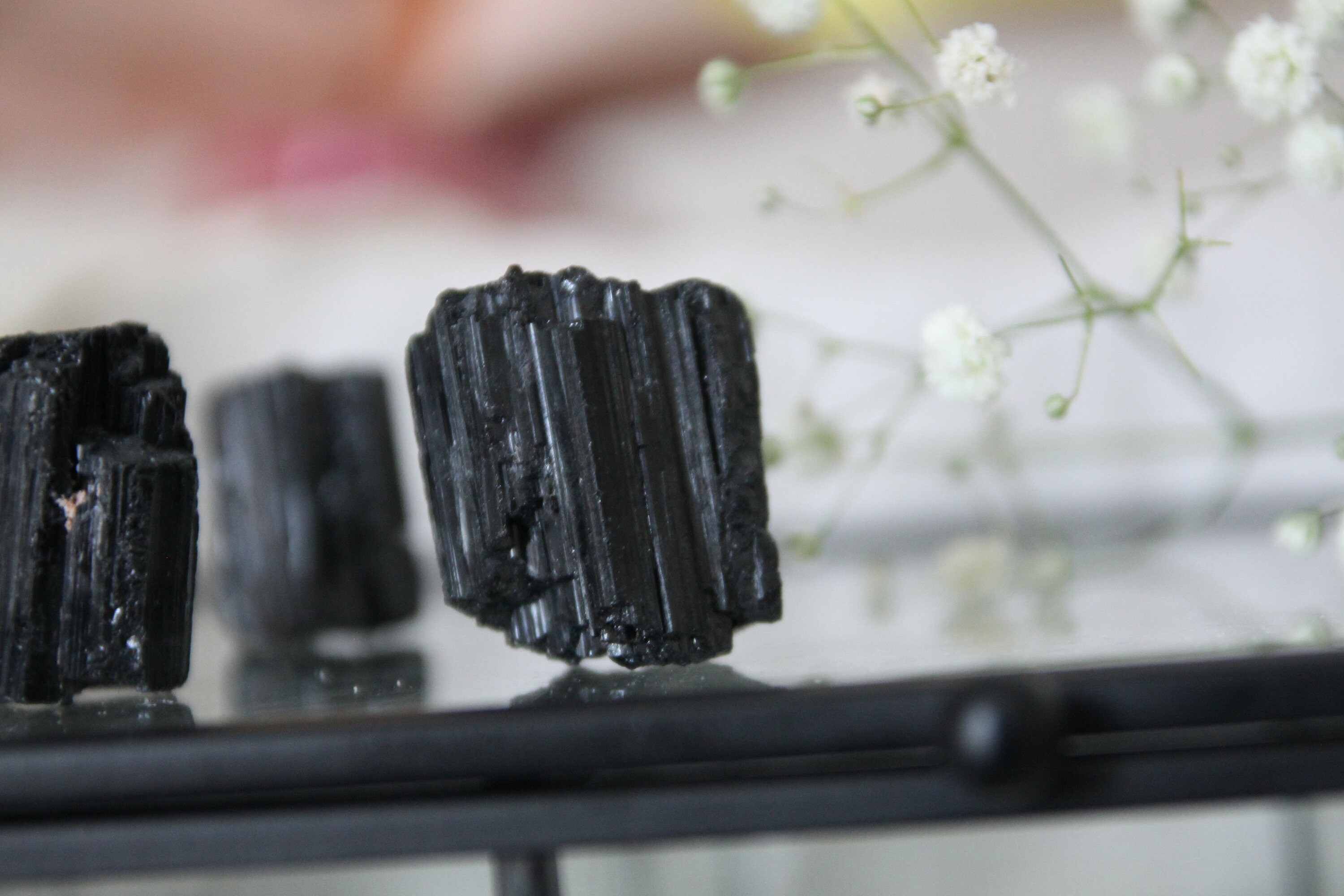 Tourmaline Noire Brute - Lithothérapie Protection et Ancrage