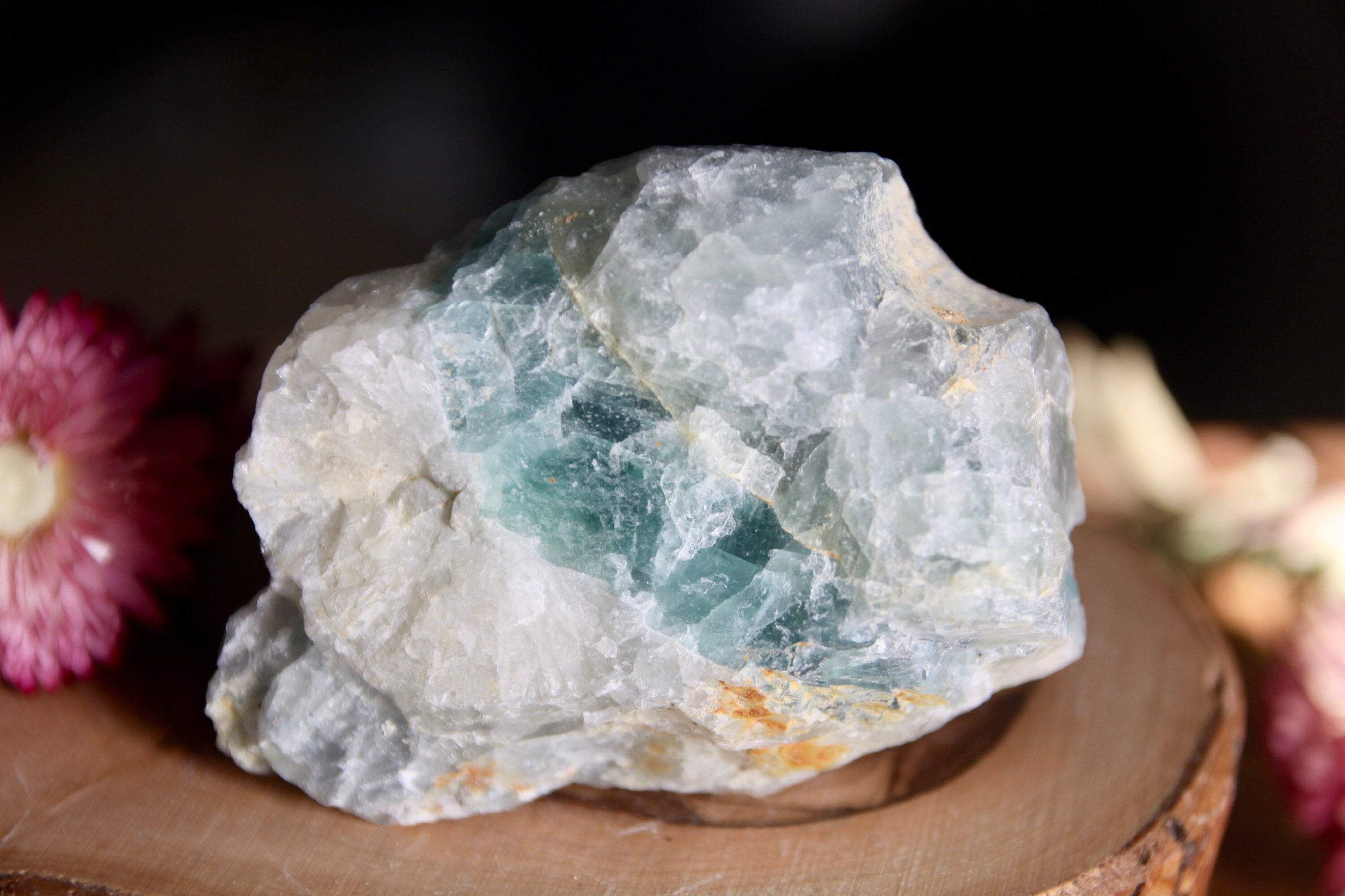 Fluorite Verte Brute/ Lithothérapie Fluorite Protection et Concentration