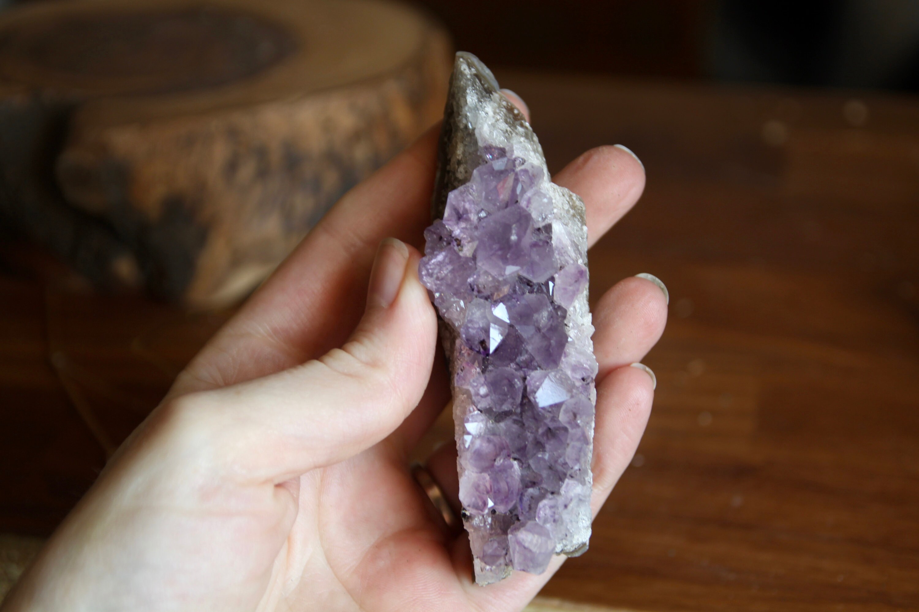 Géode d'améthyste Brute - Druse Qualité A