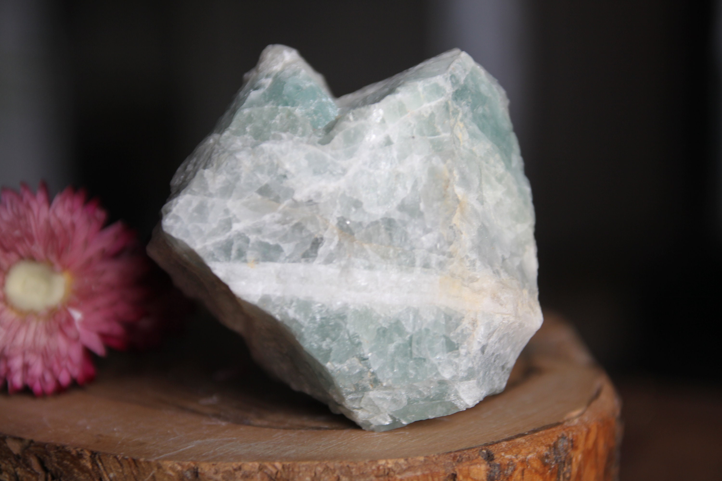 Fluorite Verte Brute/ Lithothérapie Fluorite Protection et Concentration