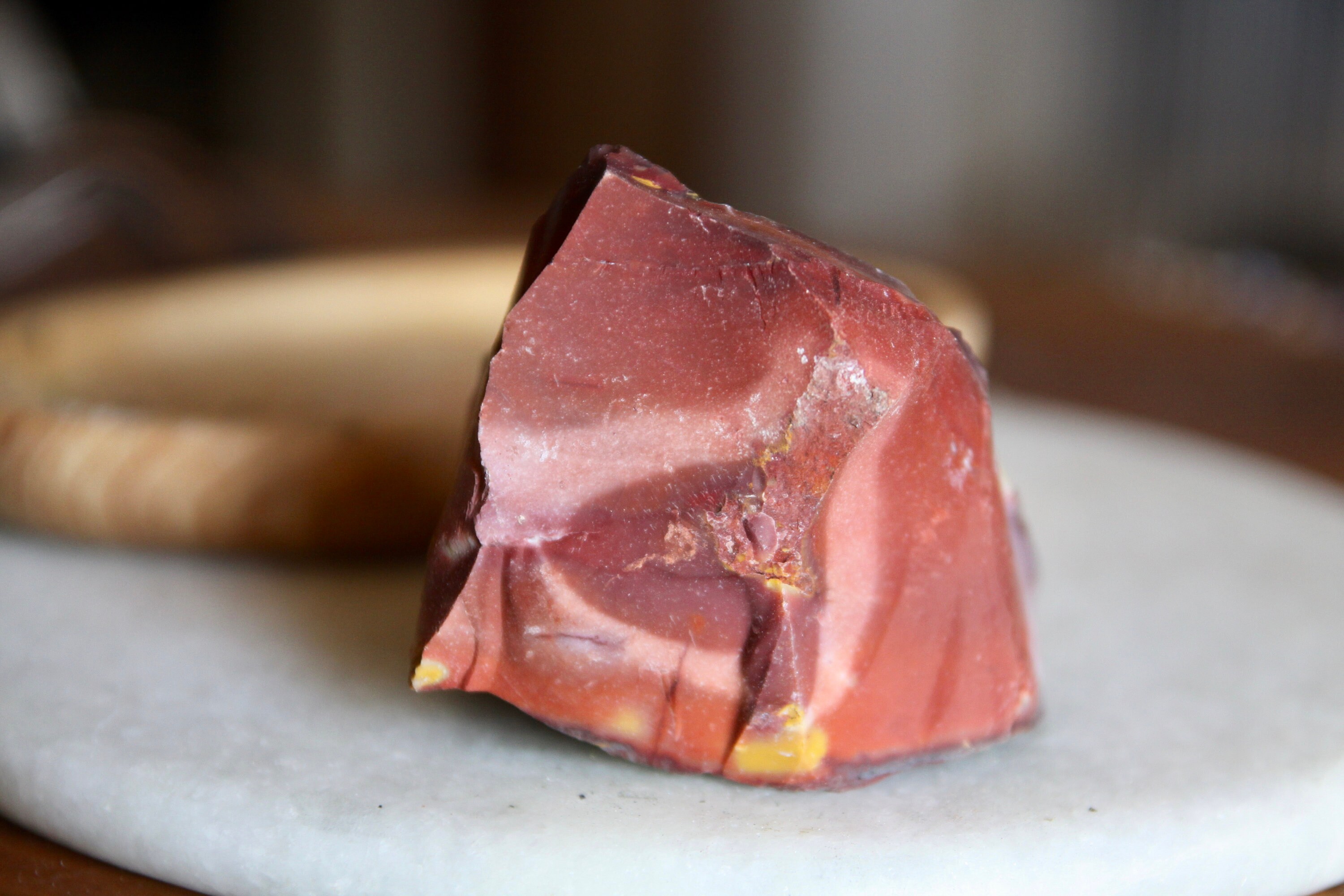 Jaspe Mokaïte Brute Qualité Extra - Lithothérapie Purifie et Protège