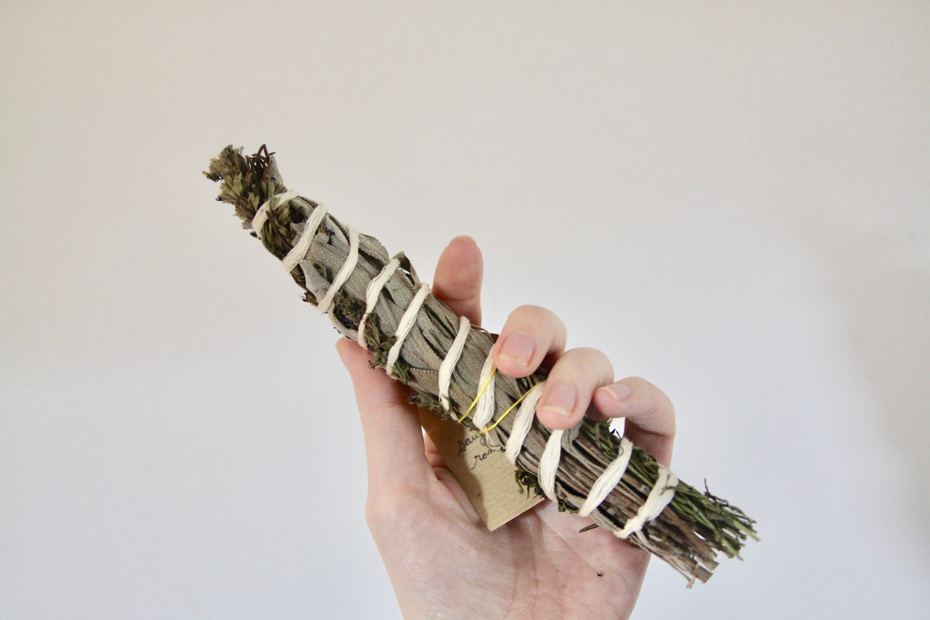 Fagot Sauge Romarin Hysope - Baton Du Fumigation Purification