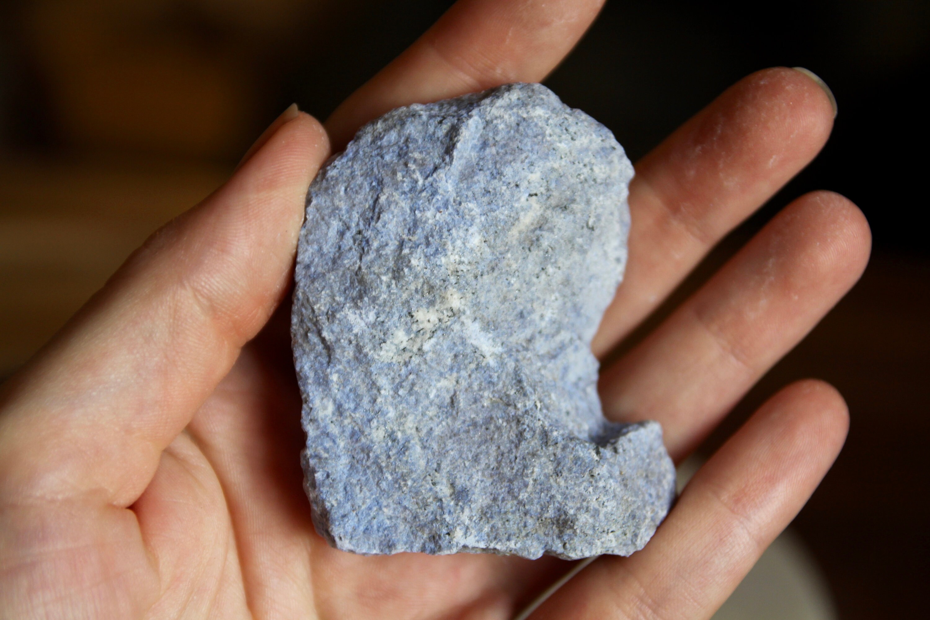 Dumortièrite Brute - Lithothérapie Apprentissage et Concentration