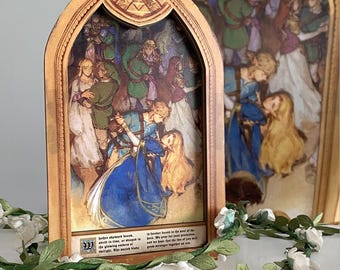 Legend of Zelda - Link and Zelda booknook