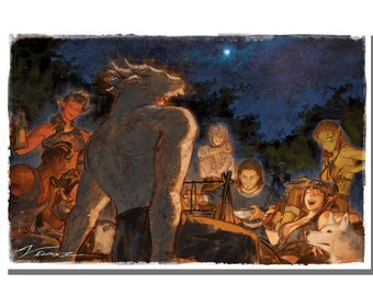 Baldur's Gate 3 art print