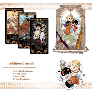 Percy Jackson Mythomagic cards and charms Standee