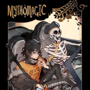 Percy Jackson - Nico Di Angelo Mythomagic art print