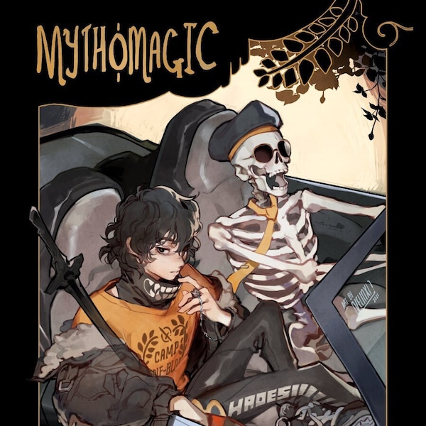 Percy Jackson - Nico Di Angelo Mythomagic art print