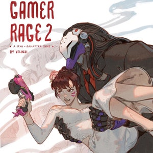 Gamer Rage 2: A Dva and Ramattra Overwatch zine