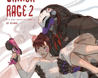 Gamer Rage 2: A Dva and Ramattra Overwatch zine