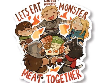 Dungeon Meshi sticker