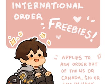 International Order Freebies