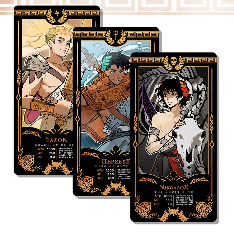 Percy Jackson Mythomagic Cards and Charms limited Etsy Canada