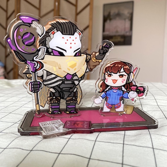 Overwatch - Ramattra and D.Va standee
