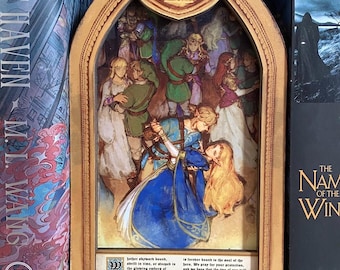 Legend of Zelda - Link and Zelda booknook [PRE-ORDER]