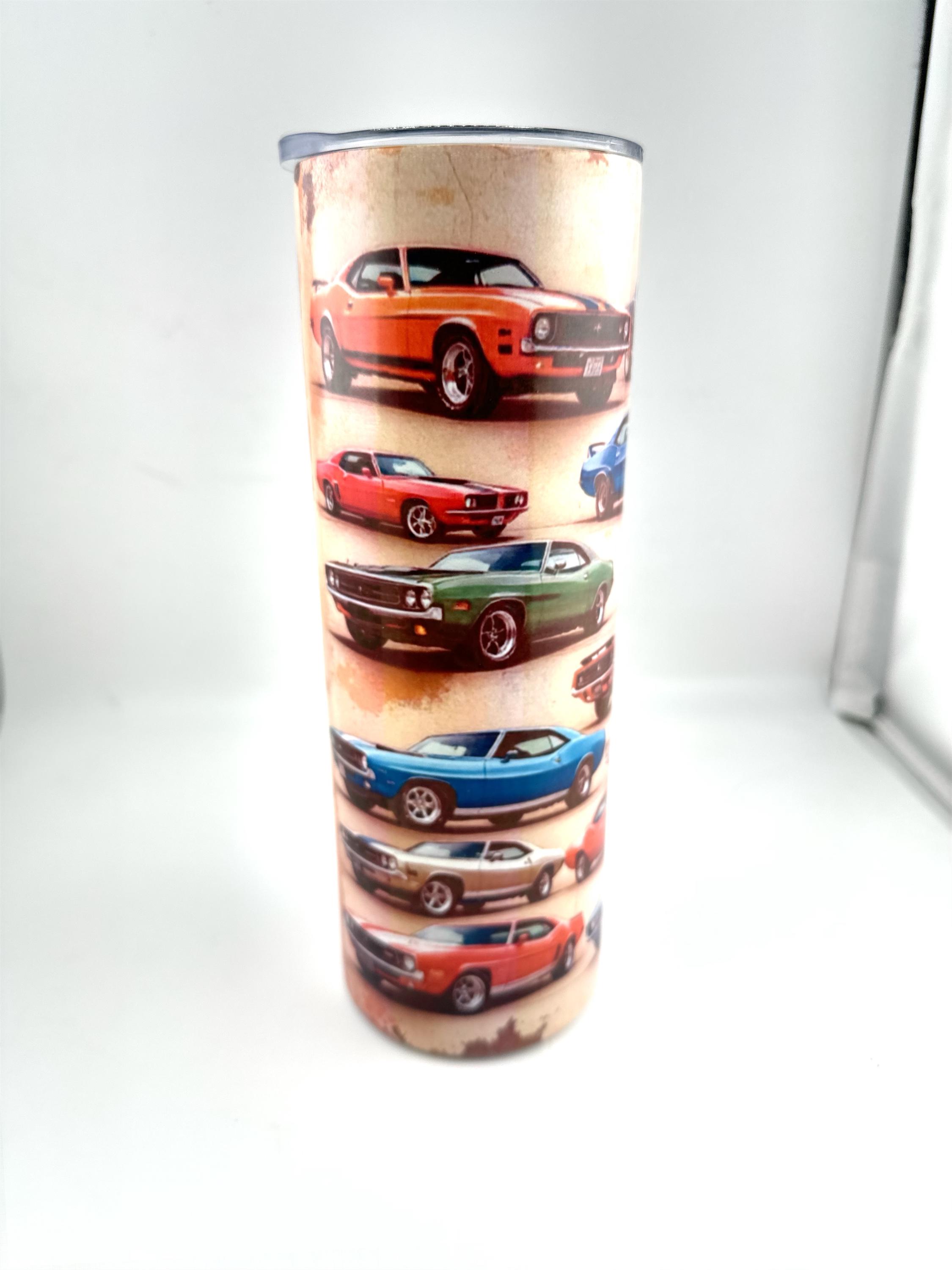20 oz Muscle Car tumbler