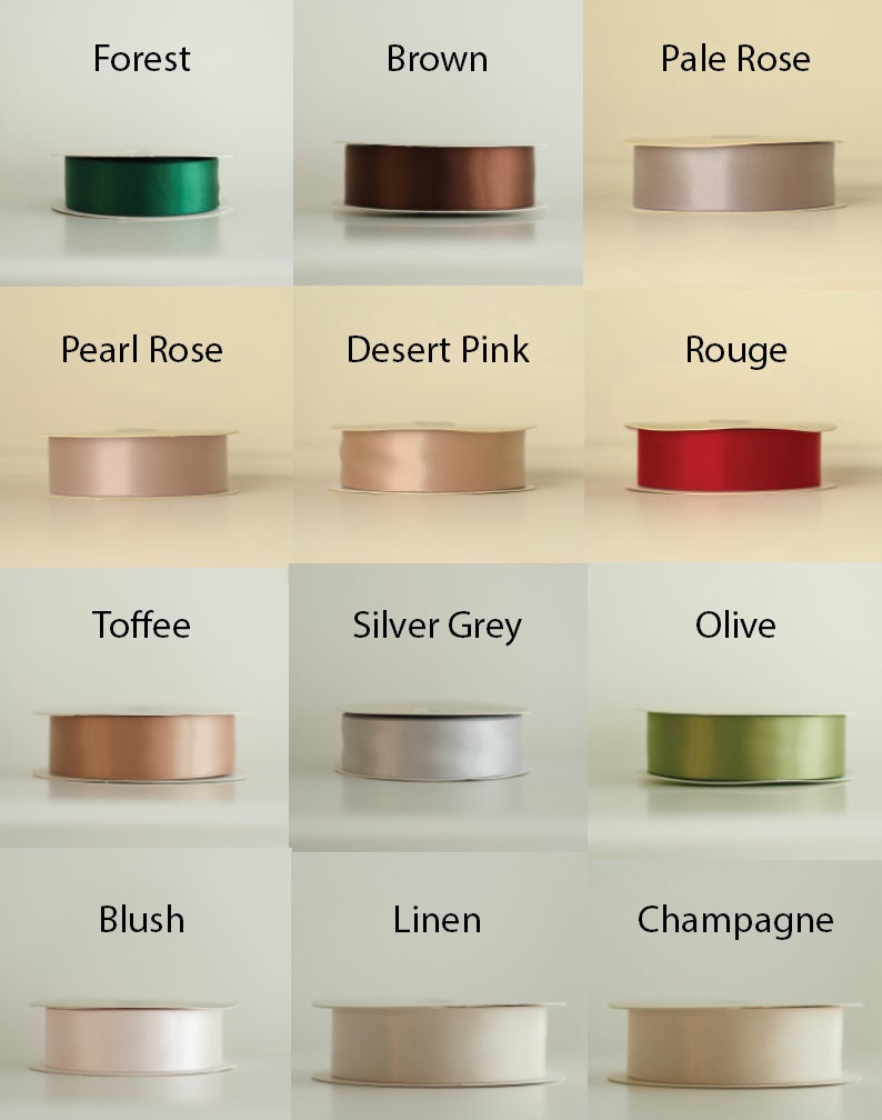Holiday Double Sided Satin Ribbon - Etsy