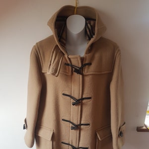 Burberry duffle coat beige clearance
