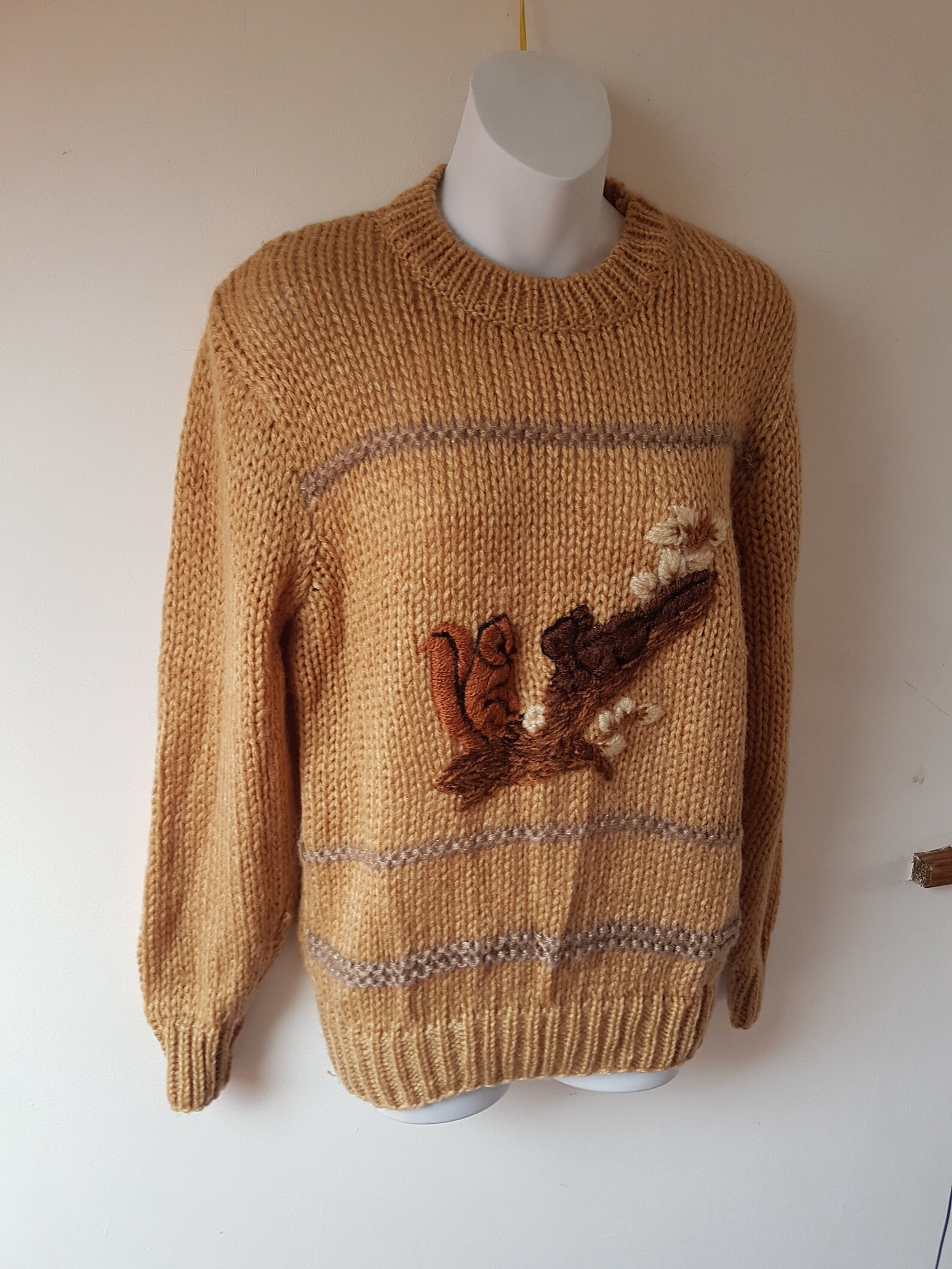 Xmas squirrel jumper