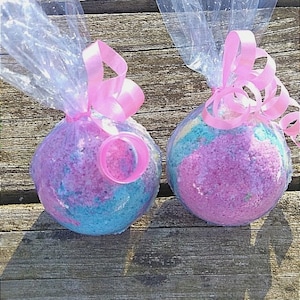 Unicorn bath bombs - Bubble Gum bath bombs - Birthday gift - Kids bath bombs - Unicorn Party favors - Unicorn - tween gift