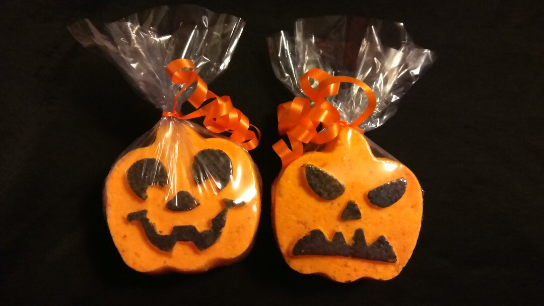 Pumpkin Bath Bombs Halloween Bath Bombs Pumpkin Spice Etsy