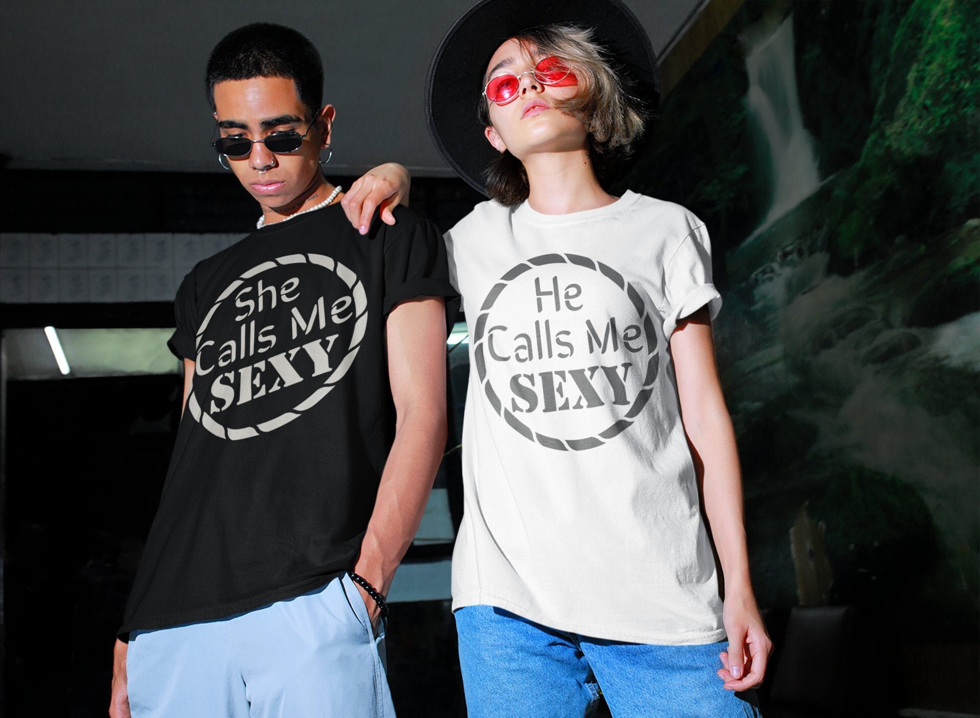 Sexy Couples Shirts Matching Couple T 