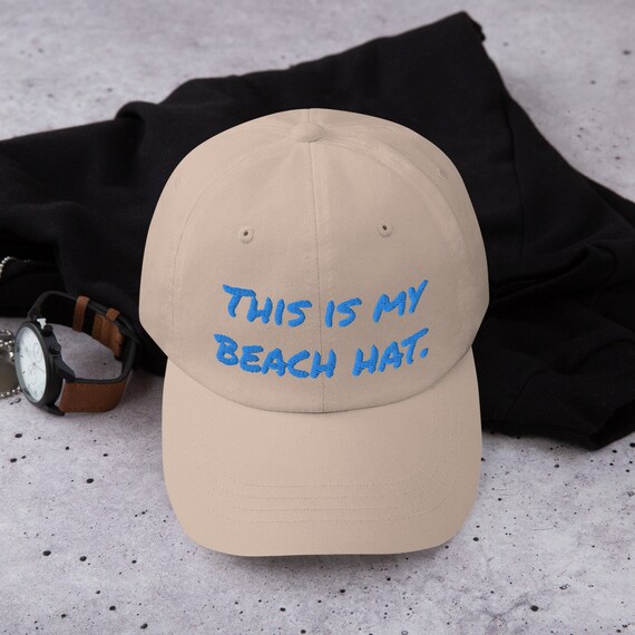 This is My Beach Hat Dad Hat Funny 