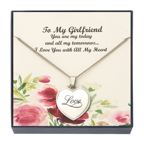 to my girlfriend necklace