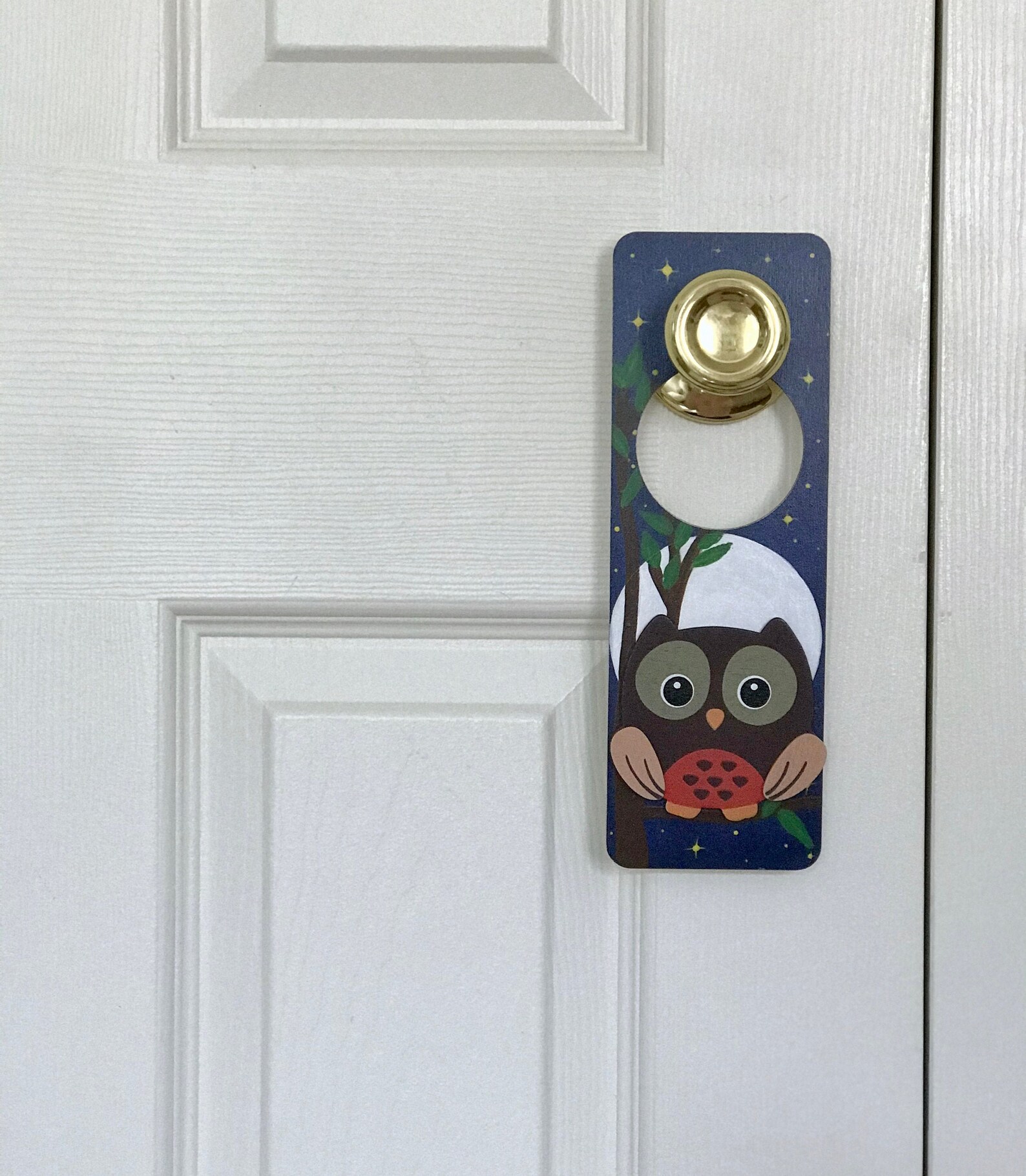 Kids Door Knob Hanger Wall Sign Bedroom Door Decor Nursery Etsy